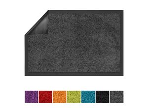 4066088263771 - Floordirekt - Schmutzfangmatte Use&Wash Anthrazit 03 135 x 200 cm - Anthrazit