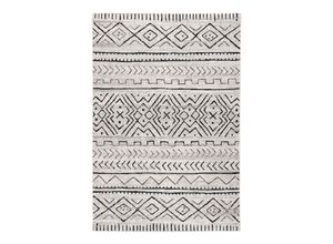 4066088470230 - Outdoorteppich Aztec Grau