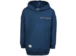 4066101053464 - Sanetta Pure - Kapuzen-Sweatshirt NOW OR NEVER in blue storm Gr104