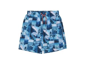 4066101159425 - - Schwimmshorts BEACH WAVES in celestial Gr116