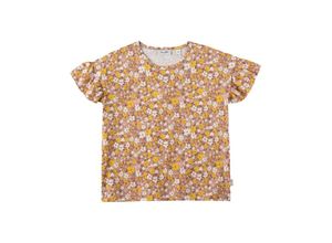 4066101186230 - Sanetta Pure - T-Shirt SPRING FLOWERS in almond Gr92