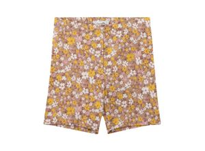 4066101186957 - Sanetta Pure - Schlupf-Shorts MASCHE FLOWERS in almond Gr92