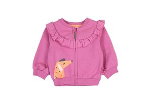 4066101197724 - Sanetta Pure - Sweatjacke DOG in berry Gr62