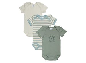 4066101224956 - - Kurzarm-Body BOY 3er Pack in lily green Gr68