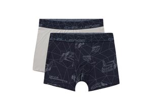 4066101249003 - - Boxershorts SPORT CARS 2er Pack in blue space Gr164