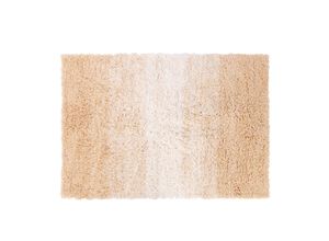 4066135849538 - Casa Pura Badteppich Wave Rutschsicher & schnelltrocknend Beige Weiß