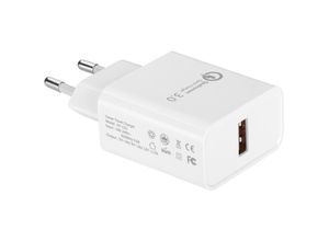 4066143001423 - So-tech - usb Ladegerät mit Schnellladefunktion weiß usb 30 Quick Charge (qc) 30 Schnellladegerät für Smartphones & Tablets Netzteil 5VDC-3A 