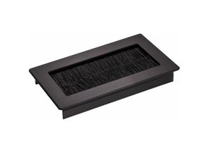 4066143047681 - SOTECH Kabeldurchlass TONDO schwarz eloxiert Länge 100 mm - Schwarz