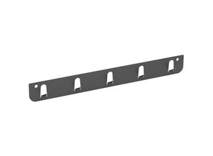 4066143097181 - So-tech - Kesseböhmer K-Line side Türregal Hakenleiste mit 5 Haken Wandmontage (350 x 15 x 40 mm anthrazit) von sotech