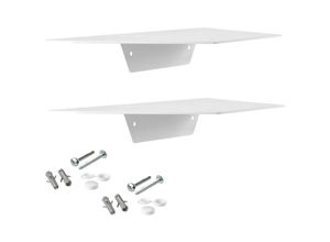 4066143106043 - So-tech - sotech Design Wandboard hover 350 x 130 mm 40 mm Höhe Weiß 2er Set