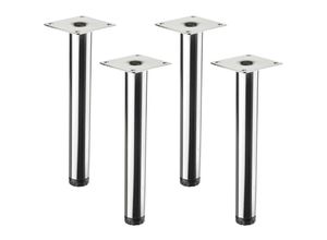 4066143109853 - So-tech - 4 Stück sotech Möbelfüße lima Höhe 200 mm ø 25 mm Höhenverstellbar 10 mm Chrom poliert Vitrinenfüße Sockelfüße Schrankfüße 4066143109853 - So-tech - 4 Stück sotech Möbelfüße lima Höhe 200 mm ø 25 mm Höhenverstellbar 10 mm Chrom poliert Vitrinenfüße Sockelfüße Schrankfüße