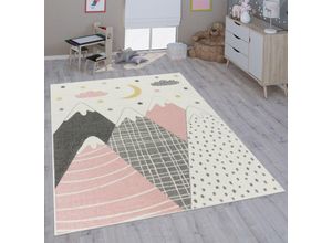 4066153041310 - Kinderteppich Teppich Kinderzimmer Mädchen Jungs Verschiedene Motive Und Größen 160x220 cm Pink - Paco Home