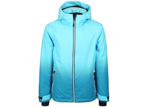 4066224365512 - - Funktionsjacke KSW 183 GRLS SKI in helltürkis schwarz Gr116