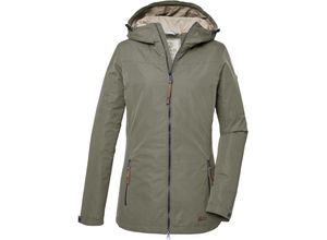 4066224495479 - killtec® GIGA DX Funktionsjacke Kapuze 2-Wege-Reißverschluss für Damen grün 46