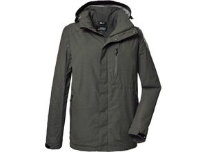 4066224516266 - killtec® Funktionsjacke Kapuze wasserabweisend für Herren grün M