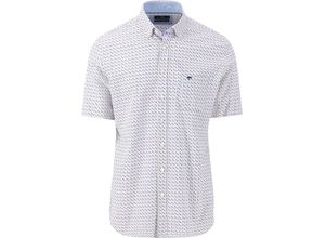 4066227769690 - FYNCH-HATTON® Freizeithemd Regular-Fit Kurzarm Button-Down-Kragen für Herren lila XXL