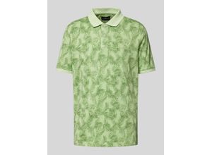 4066227797181 - Regular Fit Poloshirt mit Allover-Print