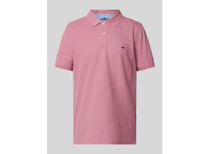 4066227891728 - Regular Fit Poloshirt mit Label-Stitching