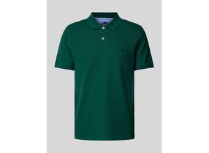 4066227891933 - Regular Fit Poloshirt mit Label-Stitching