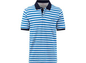 4066227892800 - FYNCH-HATTON® Poloshirt Streifen für Herren blau XXL