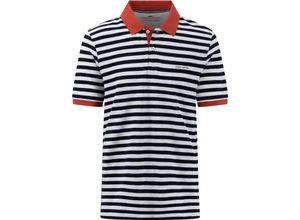 4066227892879 - FYNCH-HATTON® Poloshirt Streifen für Herren blau XXL