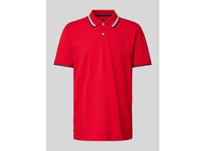 4066227898628 - Regular Fit Poloshirt mit Kontraststreifen