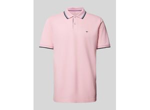 4066227898789 - Regular Fit Poloshirt mit Kontraststreifen