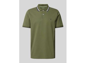 4066227899182 - Regular Fit Poloshirt mit Kontraststreifen