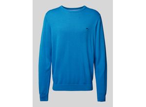 4066227956014 - Strickpullover mit Logo-Stitching 4066227956014 - Strickpullover mit Logo-Stitching