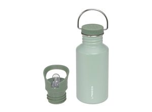 4066239122216 - LÄSSIG Trinkflasche Green grün