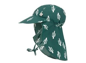 4066239127167 - LÄSSIG - Schirmmütze CACTUS mit Nackenschutz in green Gr43-45