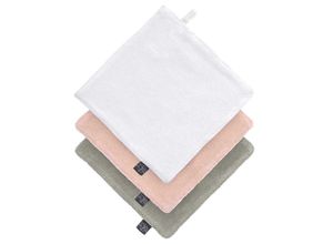 4066239129291 - Musselin-Waschlappen (16x16) 3er-Set in milky powder pink olive