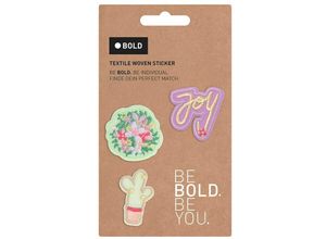 4066239129338 - Schulranzen-Sticker BOLD JOY PURPLE 3er-Set