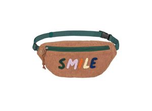 4066239130358 - Bauchtasche LITTLE GANG SMILE (27x13) in caramel