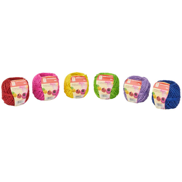 4066300213294 - Kordeln kein Farbwunsch möglich rot pink gelb grün llila blau 20 mm x 400 m 4066300213294 6 Stück