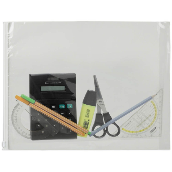 4066300441932 - Gleitverschlussbeutel mit Bodenfalte transparentweiß 70 my 4066300441932 250 Stück