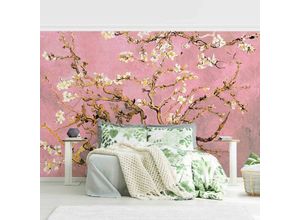 4066332021294 - Micasia - Fototapete - Vincent van Gogh - Mandelblüte in altrosa Größe HxB 190cm x 288cm Material Vlies Premium