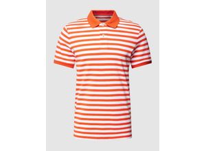 4066361425070 - Slim Fit Poloshirt mit Streifenmuster