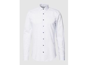 4066425600986 - Body Fit Business-Hemd mit Allover-Muster Modell Modern 4066425600986 - Body Fit Business-Hemd mit Allover-Muster Modell Modern