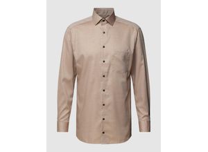 4066425662328 - Modern Fit Business-Hemd mit Label-Stitching Modell Global