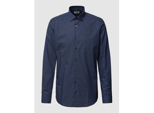4066425665411 - Body Fit Business-Hemd mit Allover-Muster Modell New York