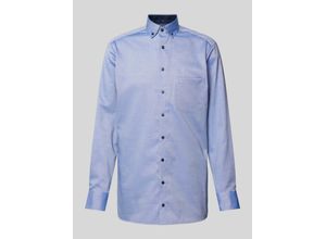 4066425690666 - Modern Fit Business-Hemd mit Button-Down-Kragen