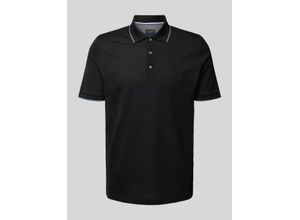 4066425717240 - Slim Fit Poloshirt aus reiner Baumwolle mit Logo-Stitching