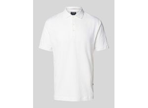 4066425718537 - Regular Fit Poloshirt aus Leinen-Elasthan-Mix