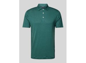 4066425718612 - Regular Fit Poloshirt aus Leinen-Elasthan-Mix