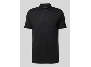 4066425718926 - Regular Fit Poloshirt aus Leinen-Elasthan-Mix