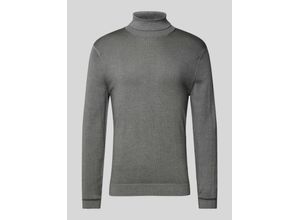 4066425820933 - Slim Fit Strickpullover mit Rollkragen