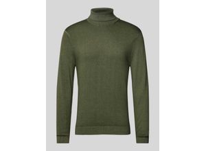 4066425821060 - Slim Fit Strickpullover mit Rollkragen