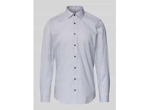 4066425917404 - Slim Fit Businesshemd mit Allover-Muster Modell NEW YORK