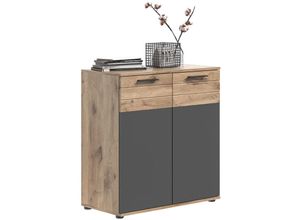 4066432000588 - Ebuy24 - Mason Sideboard 2 Türen Eiche dekor - Eiche Dekor